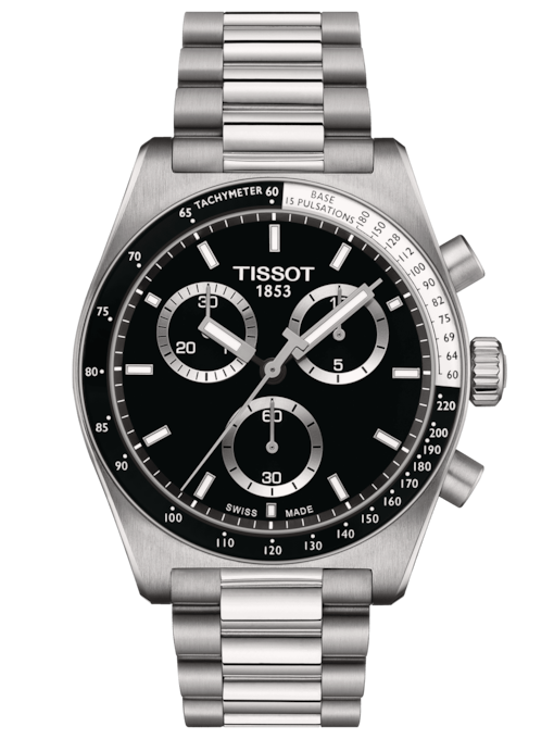 TISSOT PR516 CHRONOGRAPH Silver Stainless Steel Bracelet