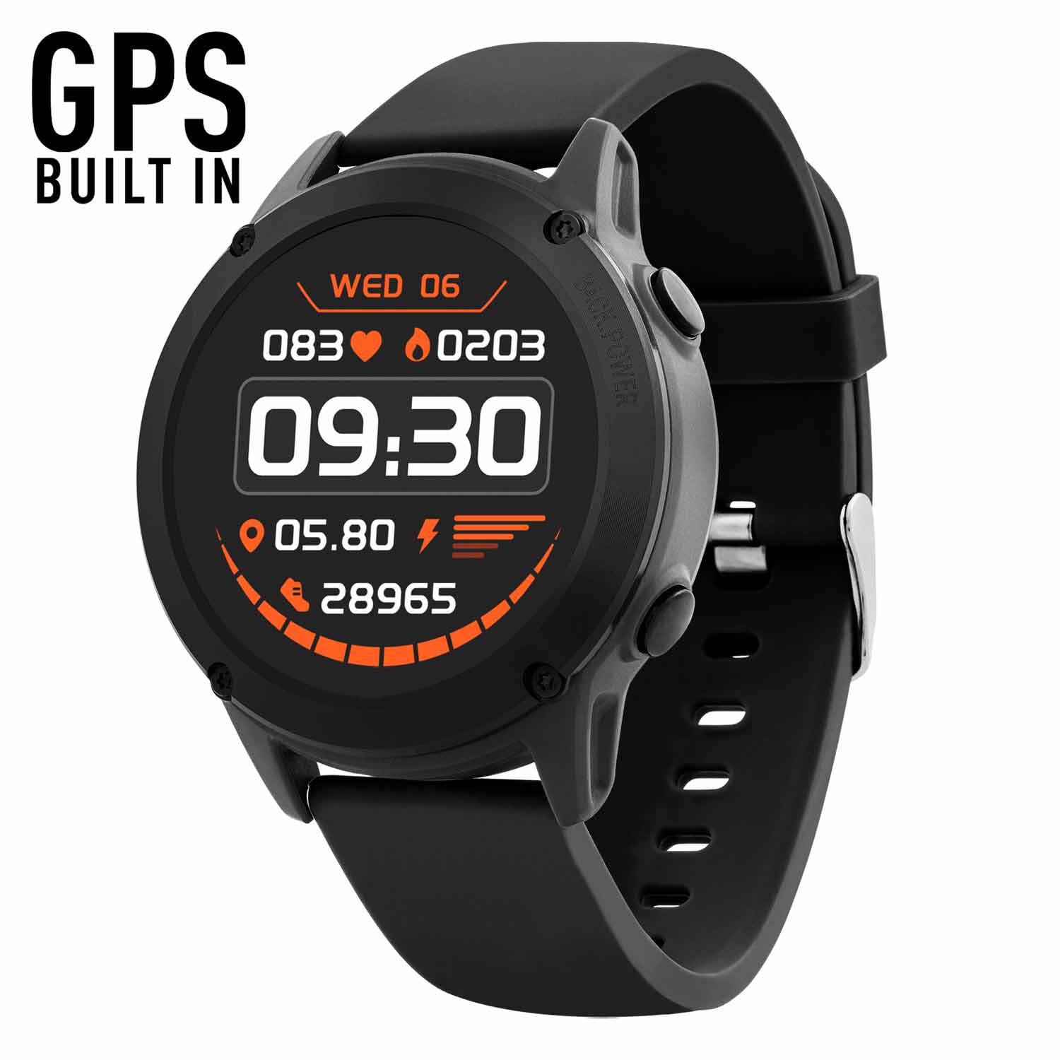 Smartwatch built in gps clearance